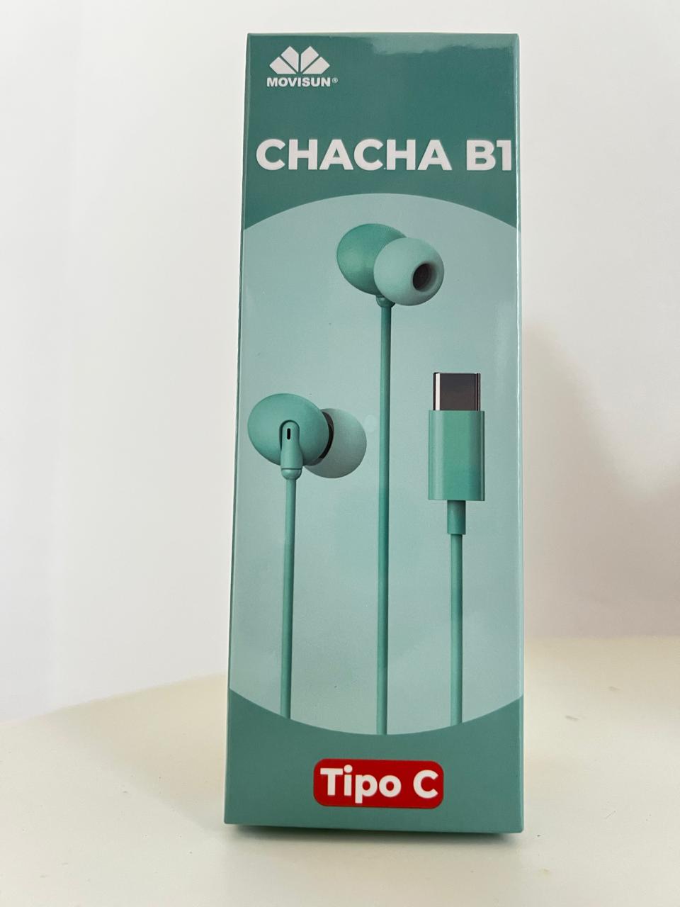 Auriculares Movisun Verde Oceano Claro Tipo C Sonido Premium